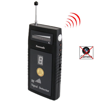 RF Signal Detector / Wireless & Wired Camera Detector / Bug Detector / Radio Frequency Devices with Digit Sensitivity Display (SH-055U8L), SH-055U8L RF Signal Detector / Wireless & Wired Camera Detector / Bug Detector / Radio Frequency Devices with Digit Sensitivity Display (SH-055U8L), SH-055U8L